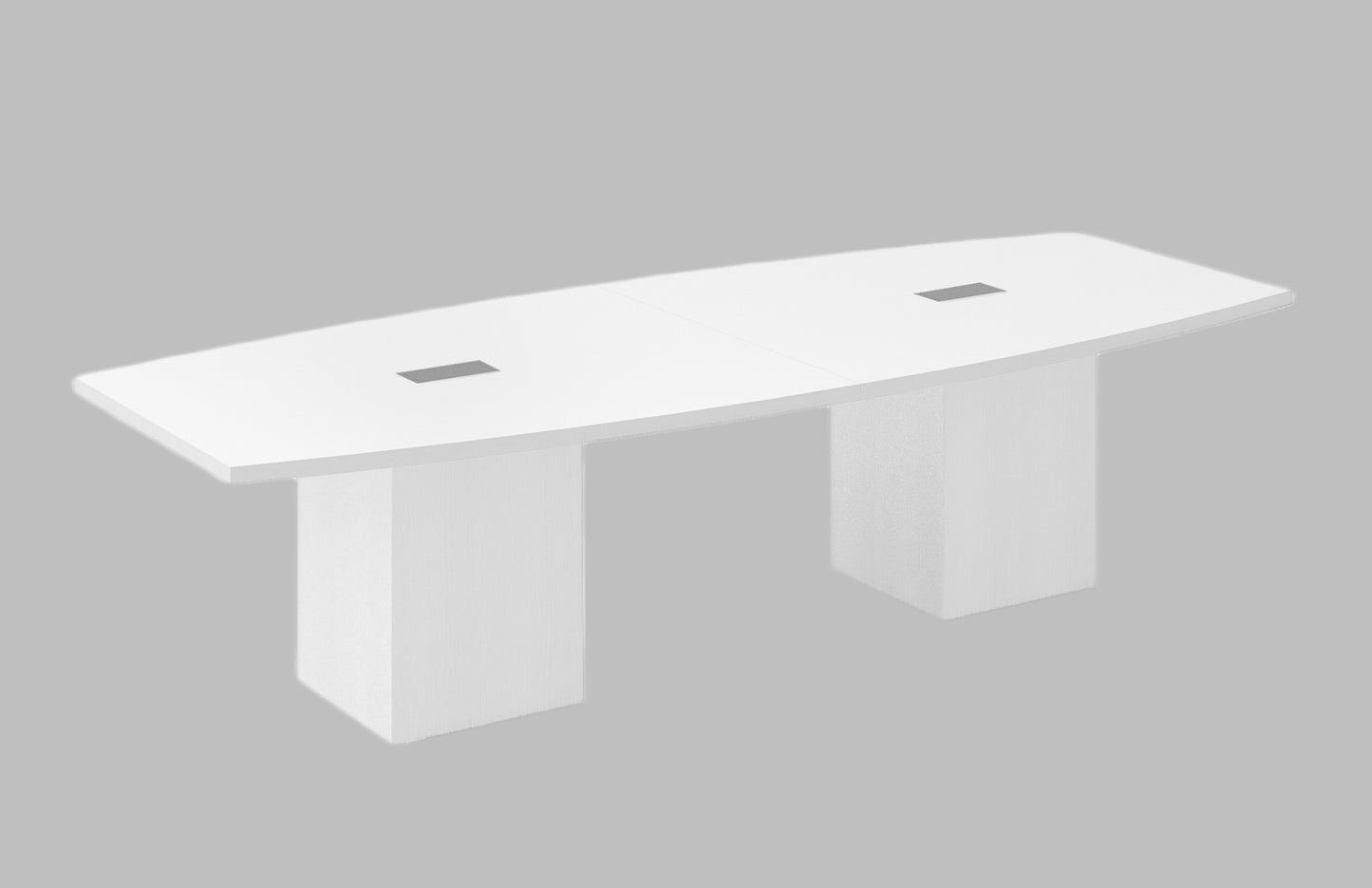 10FT White Conference Table