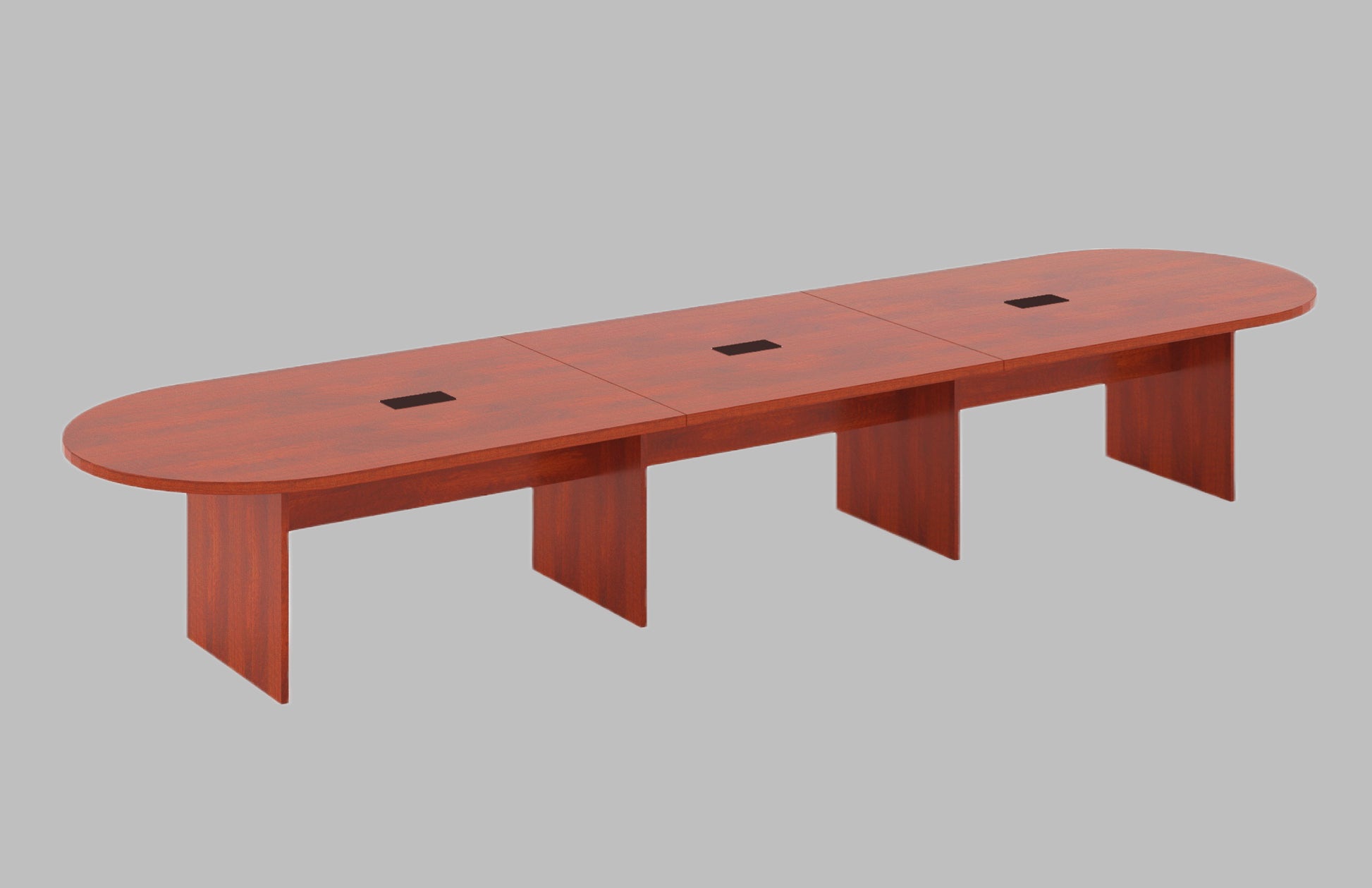 16FT Cherry racetrack shaped table
