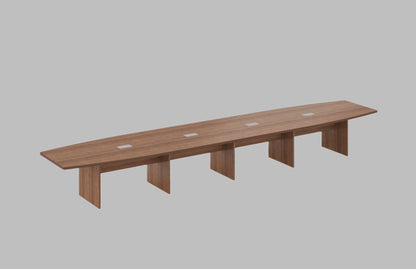 20FT Walnut large conference table